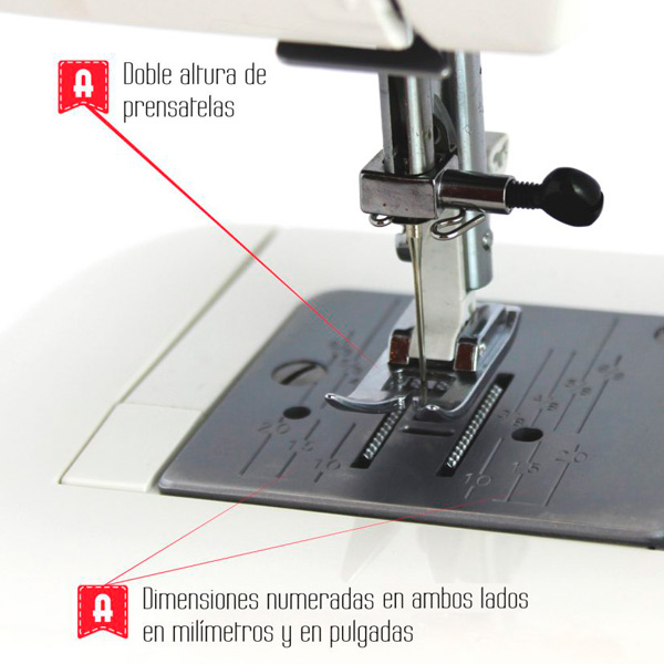 Máquina de coser Alfa Inizia 525 