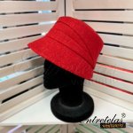 Sombrero-Carmen-rojo-tweed Sombrero-Carmen-rojo-tweed