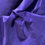 Terciopelo algodón morado terciopelo-morado