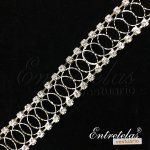 Cadena strass aros