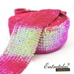 Paillets fucsia