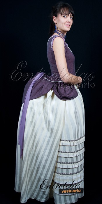 Vestido Polisn 1885