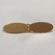 Broche oro oval