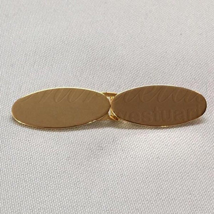 Broche oval