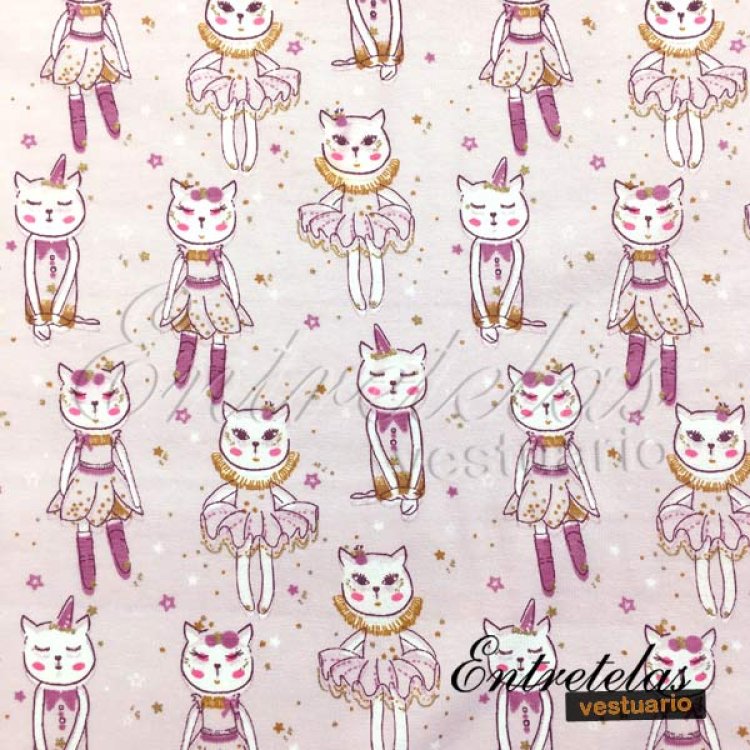 Punto Camiseta Gatitas