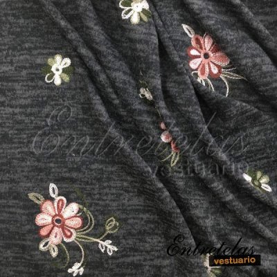 Imagen Punto jersey flores