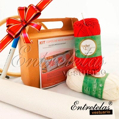 Imagen Kit Copos de nieve mágicos