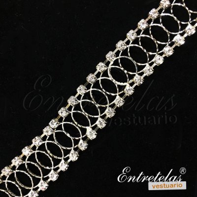 Imagen Cadena strass aros