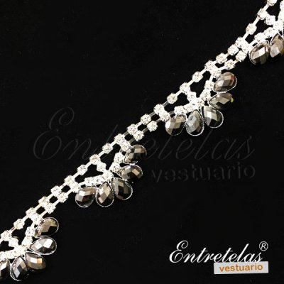 Imagen Cadena strass abanico