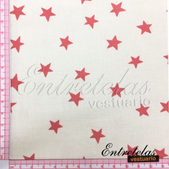Piqu estrellas roja