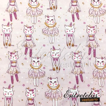 Punto Camiseta Gatitas