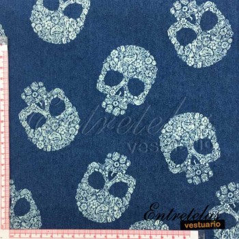 Jeans calaveras