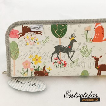 Estuche agujas tricot Woodland