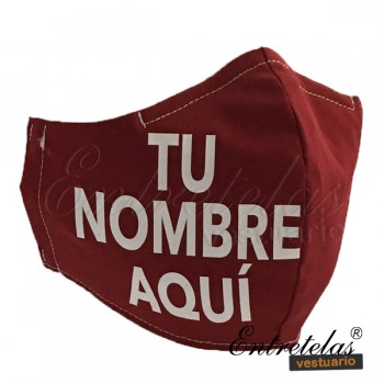 Mascarilla higienica reutilizable Personalizada