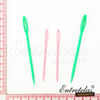 Aguja lana pvc