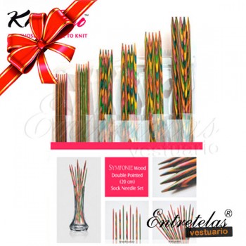 Set agujas doble punta symfonie KnitPro