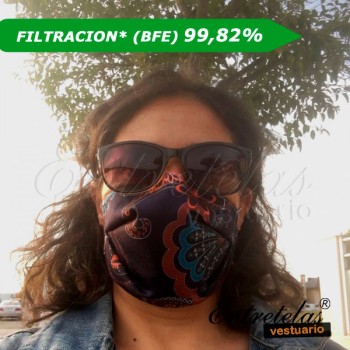 Mascarilla reutilizable UNE0065 Talla M